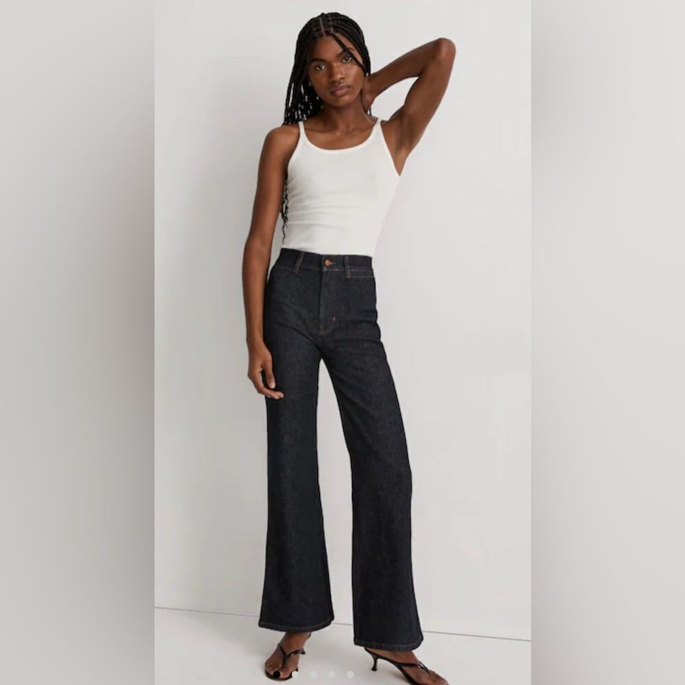Madewell 11’ High-Rise Flare in Durland Wash